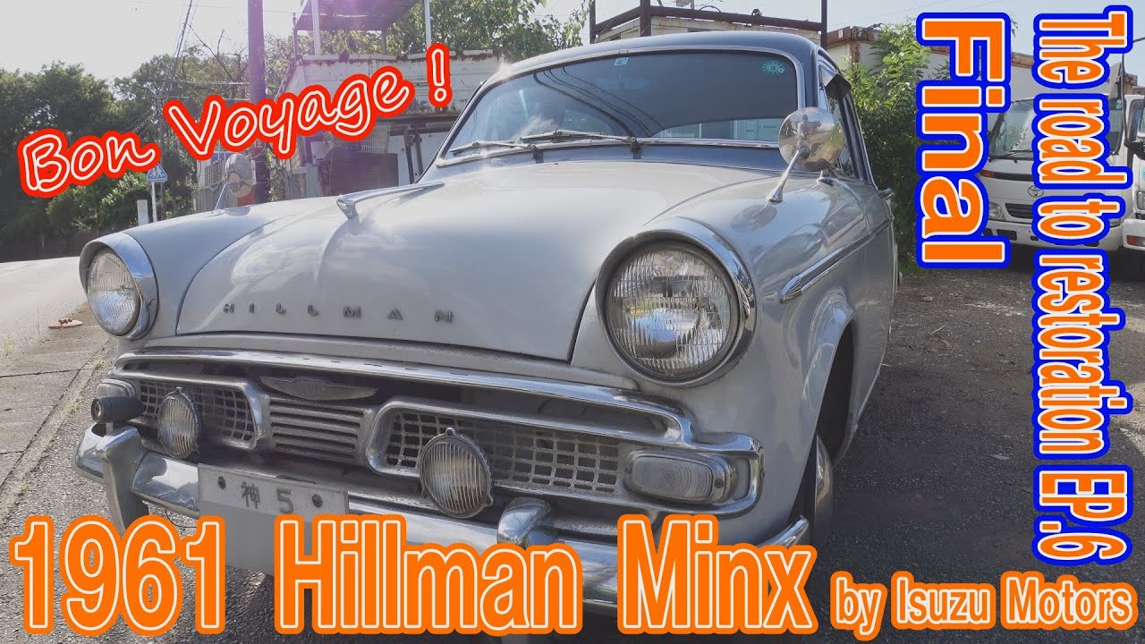1961 Hillman minx by Isuzu motors .The road to restoration EP.6