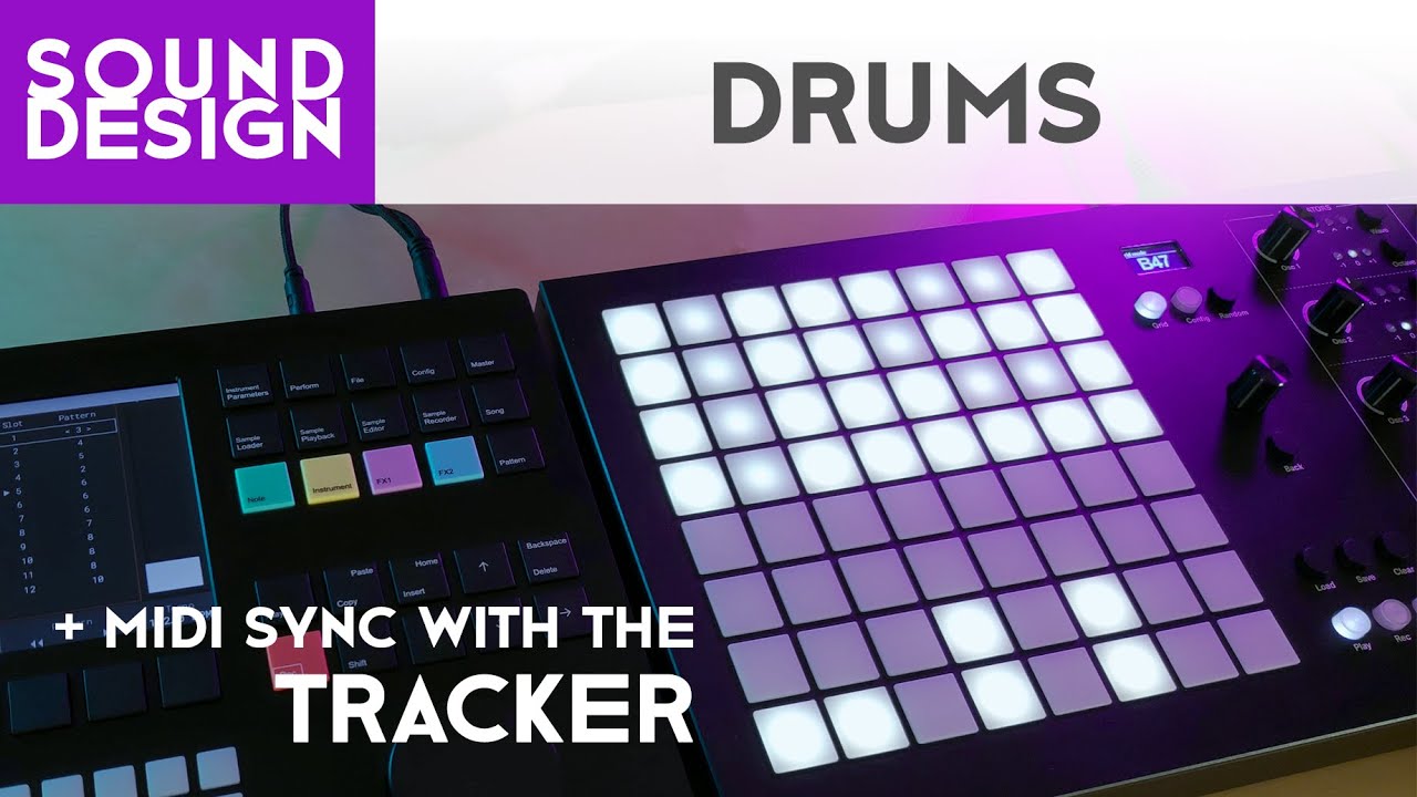 Sound Design with Polyend Dreadbox Medusa (Ep.6) - Making Drums (+ MIDI Sync with Polyend Tracker)