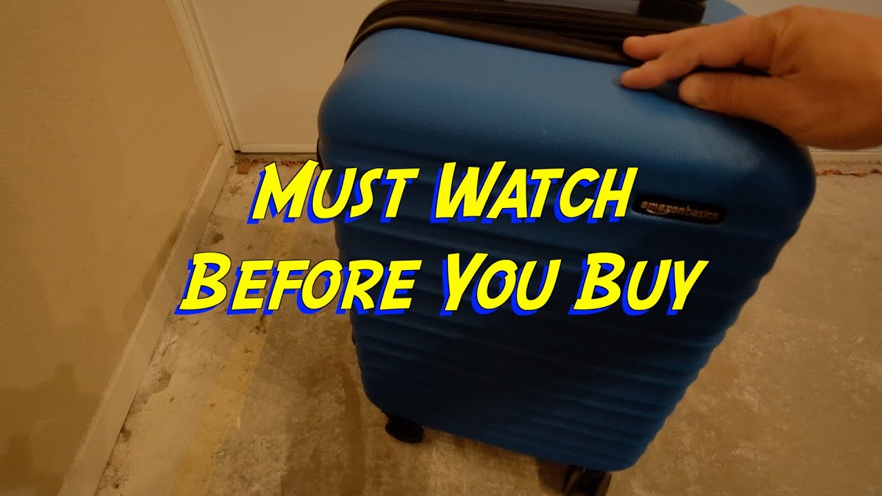 Amazon Basics Hardside Spinner Carry-On Review (Honest 2-Year Update!)