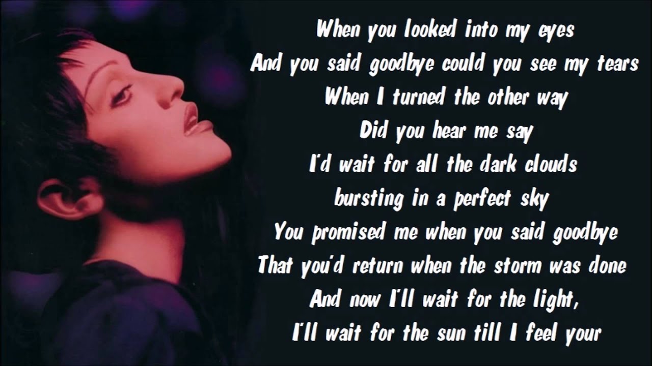 Madonna - Rain Karaoke / Instrumental with lyrics on screen