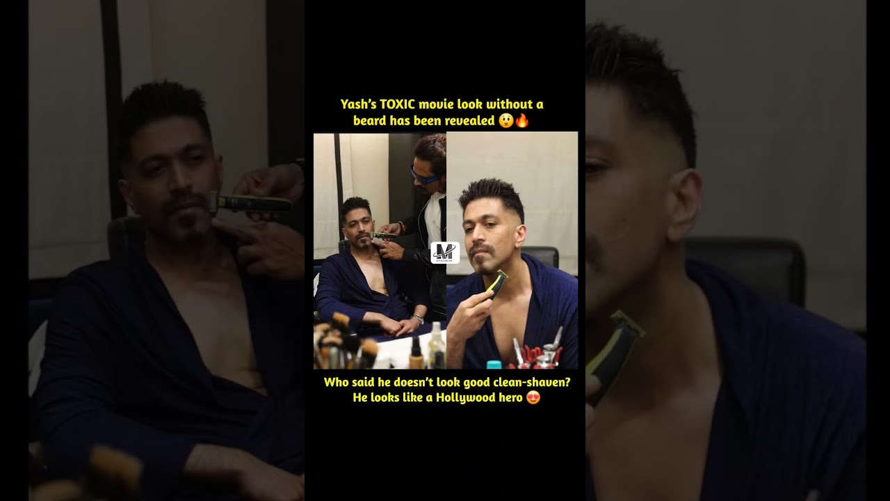 Yash's Shocking New Look for Toxic! 🔥##shots ##yashs 🤯