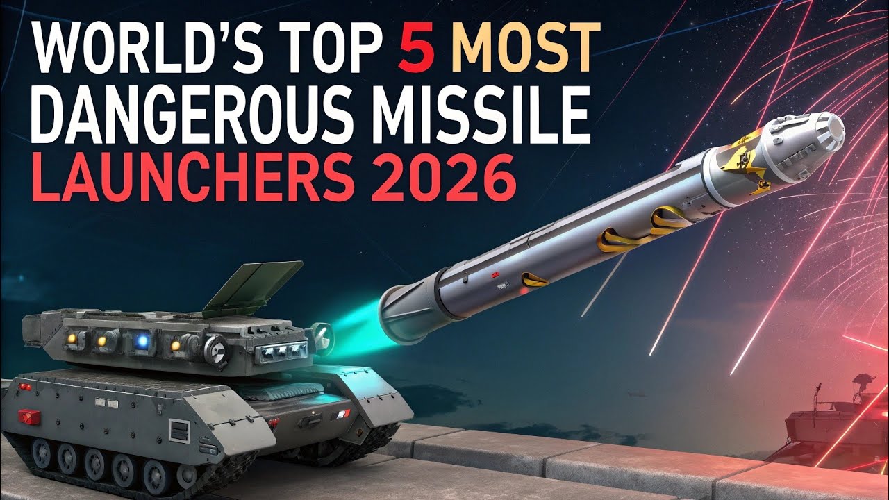 🚀 &ldquo;World&rsquo;s Top 5 Most Dangerous Missile Launchers 2026 | Deadliest Weapons of the Future&rdquo;