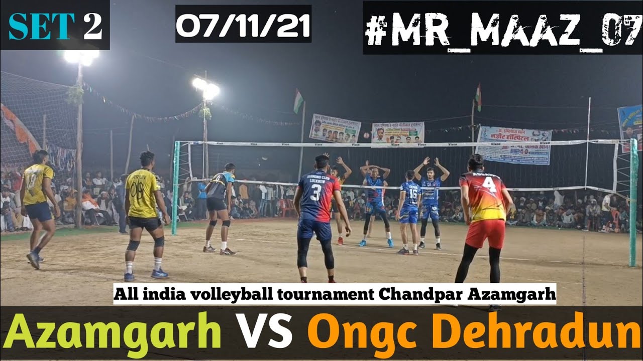 || Ongc Dehradun VS Azamgarh | { #mr_saeed_09 } All India Volleyball Tournament Chandpar Azamgarh ||