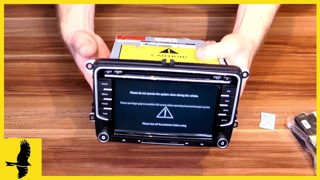 BESTES AUTORADIO unter 200€ für VW Golf 5/6, Passat, Polo, Touran, Caddy u.s.w.? [Unboxing & Einbau]