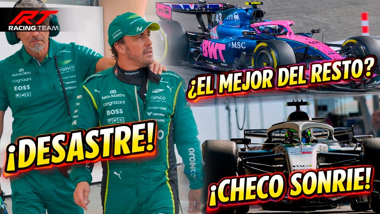 🚨 ¡ASTON MARTIN es un DESASTRE! 🔥 CHECO SONRIE 😃 ¿ALPINE el MEJOR del RESTO? 🤔 FERRARI SORPRENDE 👌F1