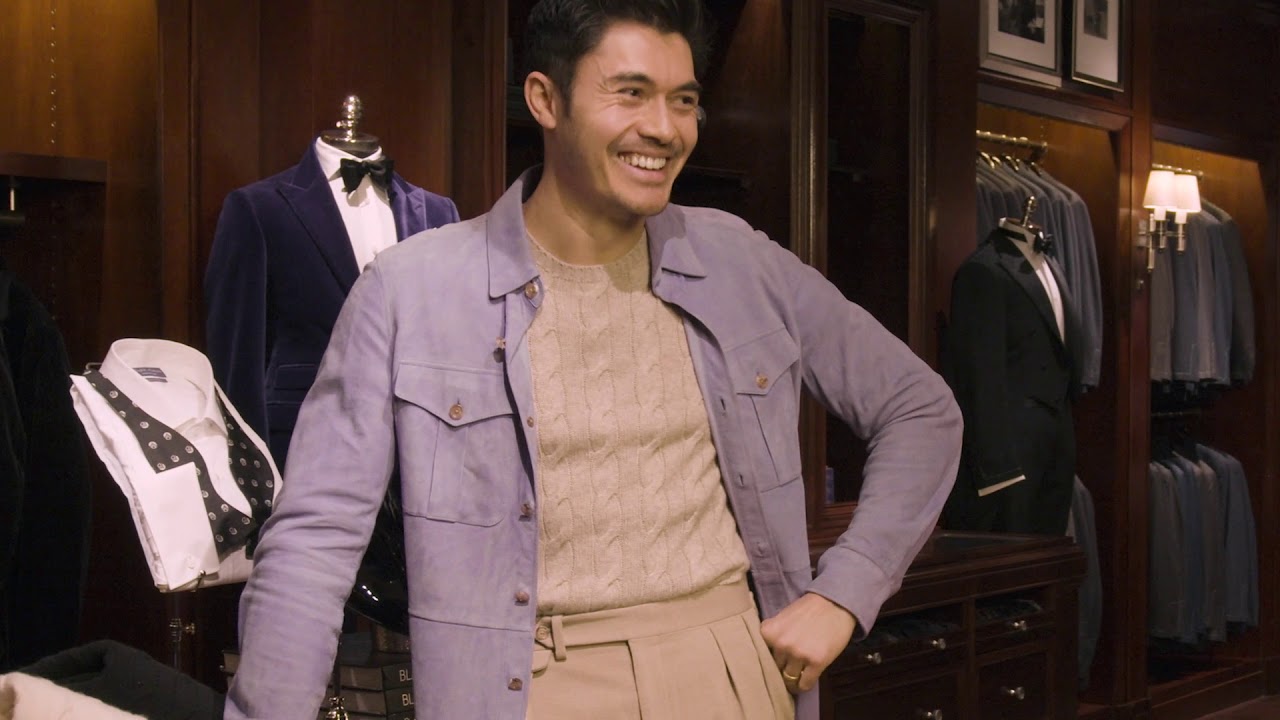 RALPH LAUREN | Purple Label | Henry Golding’s London Style