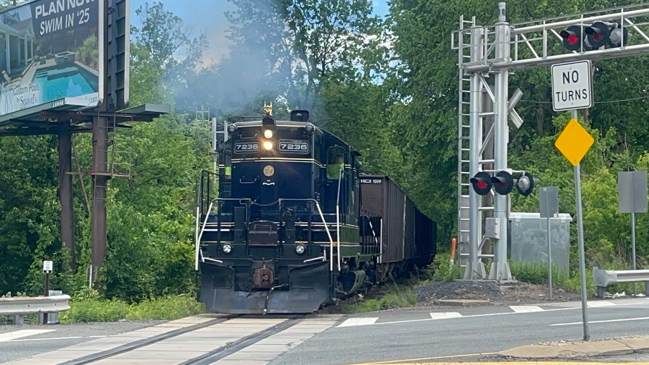 Afternoon Freight with the Colebrookdale Railroad