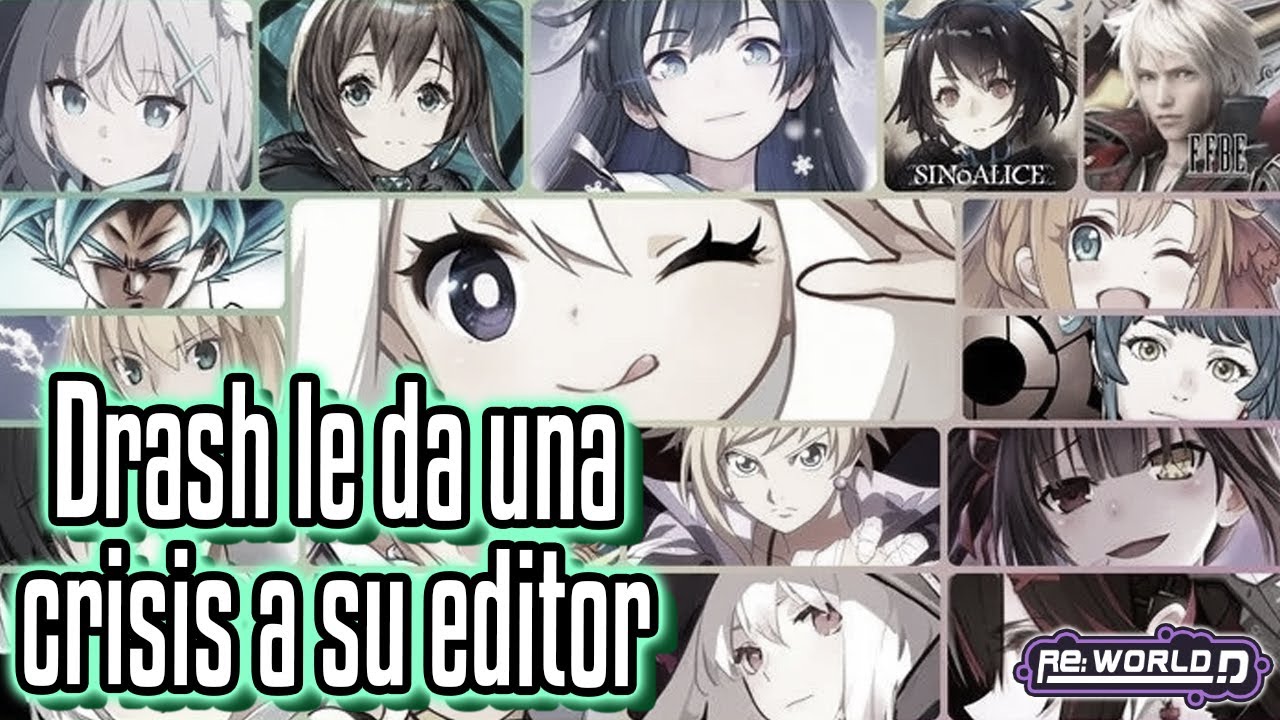 Drash le da una crisis a su editor.