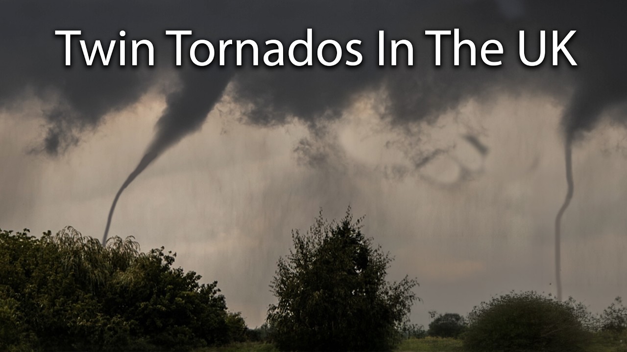 Rare Tornado Chase In The UK