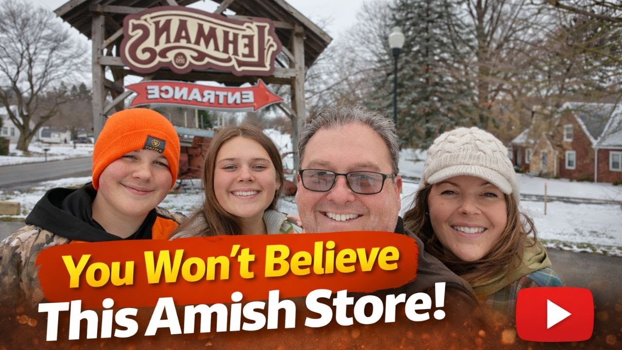 Trying Amish Country Food for the First Time! | Lehman’s Store + Wildfox Café Mukbang