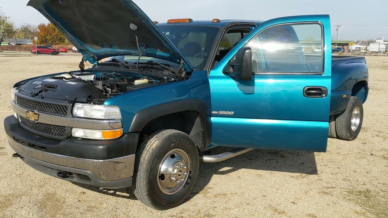 2001 Chevrolet Silverado 3500 Dually _ 8.1L _ #1173