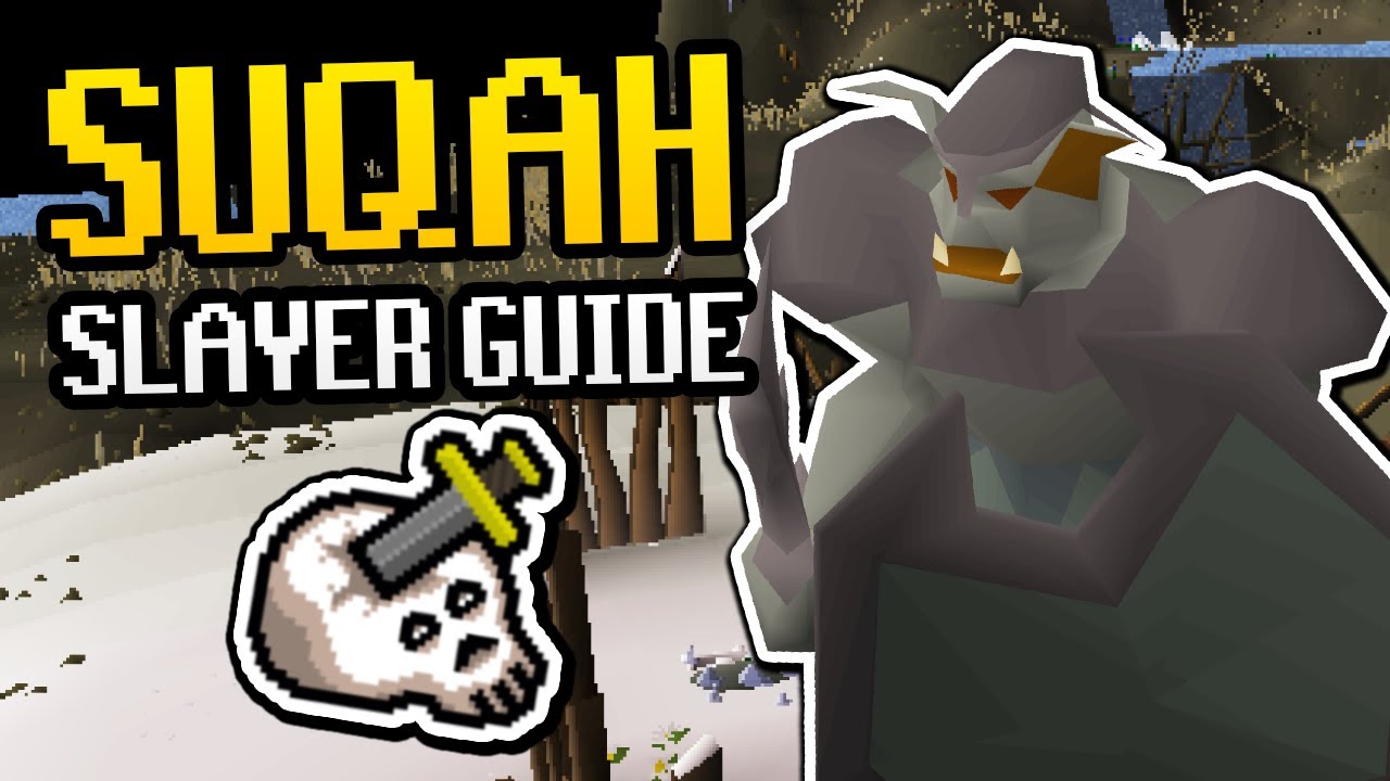 BEST Suqah Slayer Guide 2025 OSRS (QUICK Slayer Task, Easy Slayer Points Cannon Method)