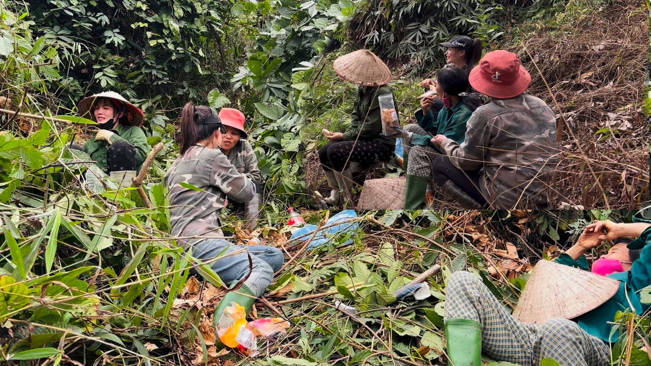 Hong Hires Workers to Clear the Field | A Hard Day of Labor