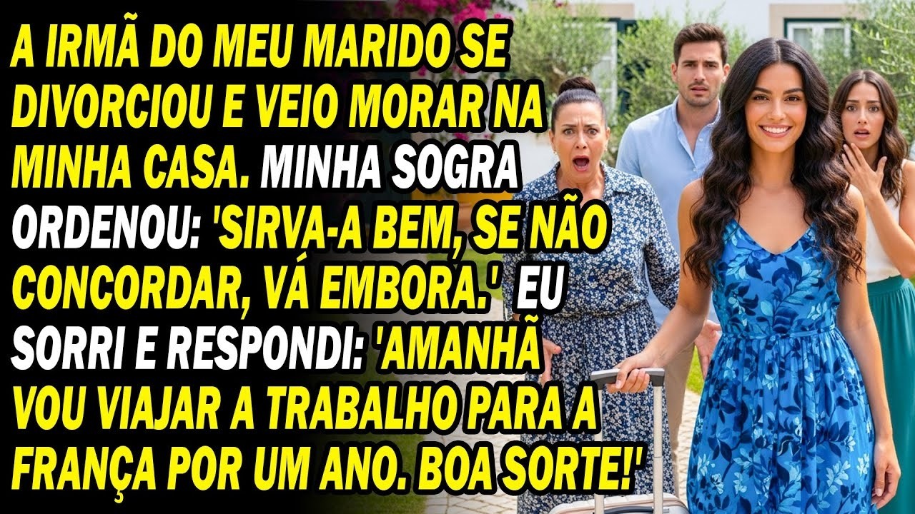 Minha Cunhada Veio Morar Na Minha Casa  Minha Sogra Gritou Na Minha CaraCuide Dela Ou Saia Mas