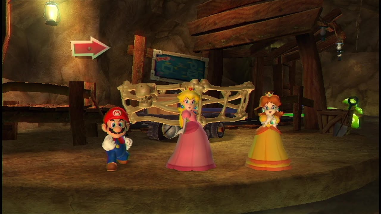 Mario Party 9 #17 Magma Mine (Mario Vs Peach Vs Daisy)