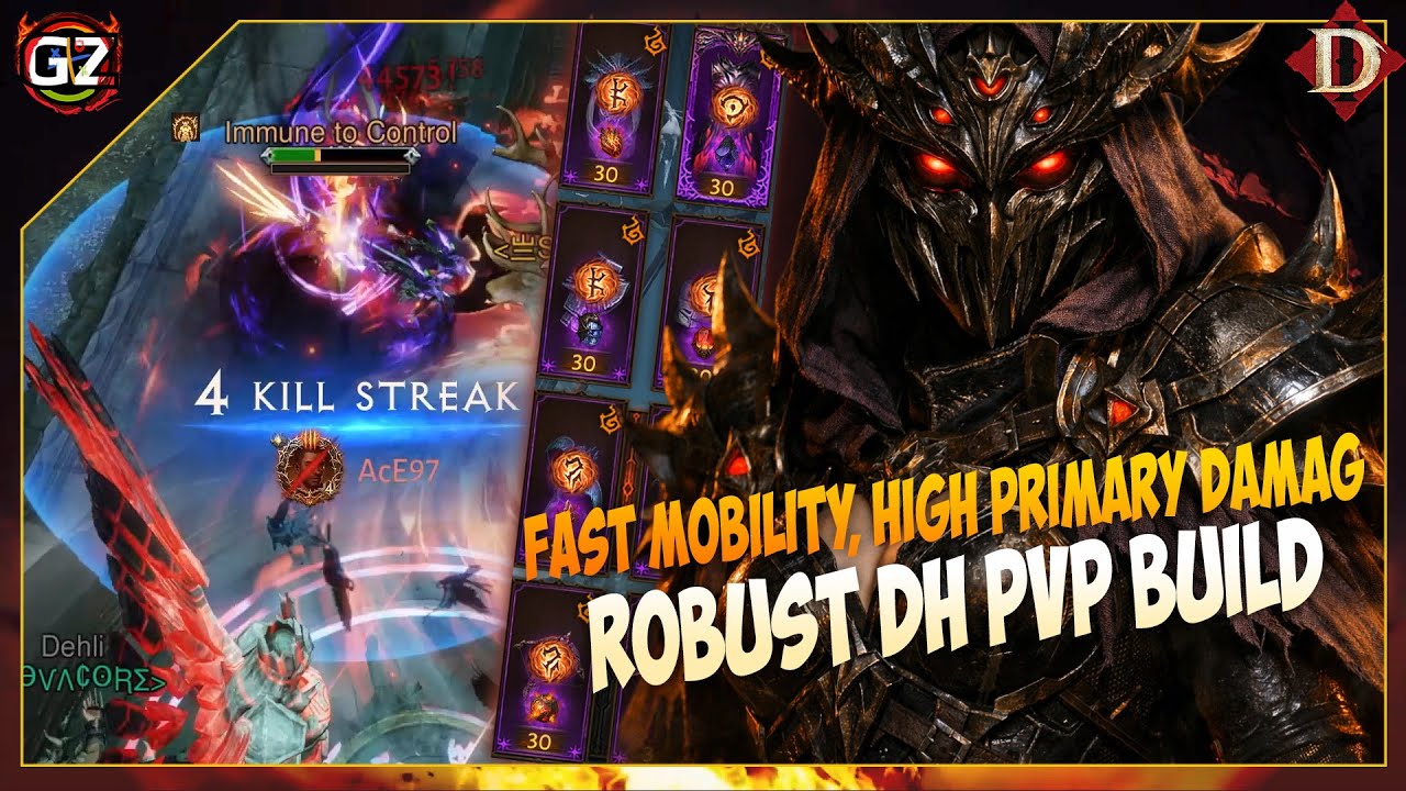 Надежный PvP-билд для Охотника на демонов | Высокая мобильность, высокий основной урон | Diablo I...
