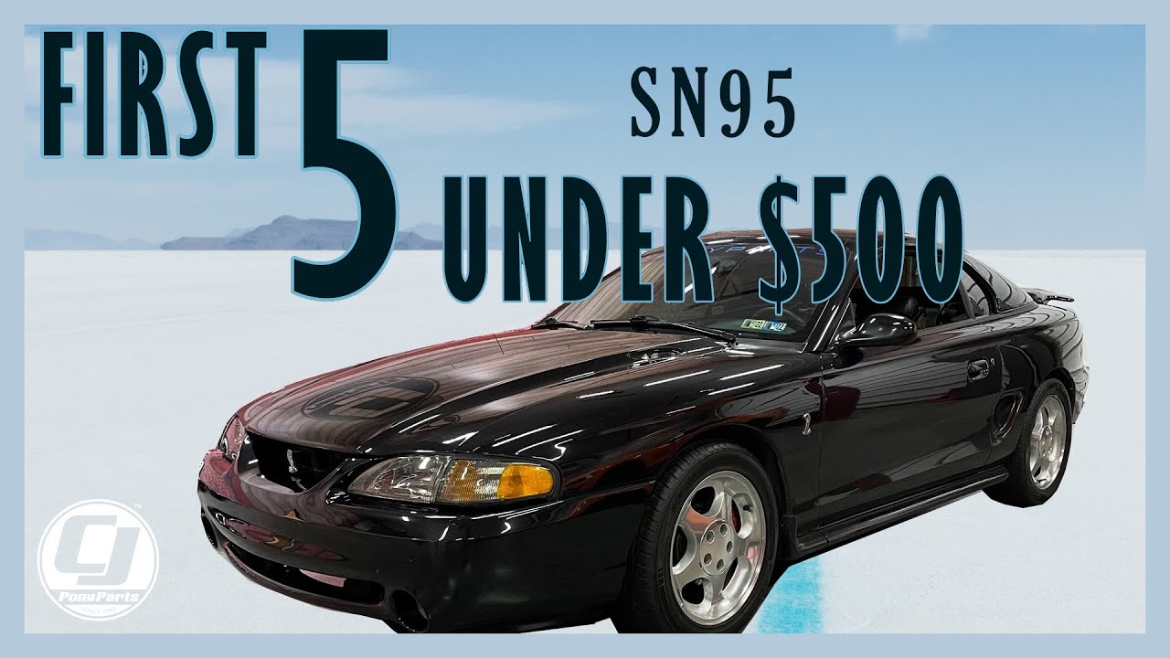 Five Low Price Products to Transform Your SN95/New Edge Mustang 💥