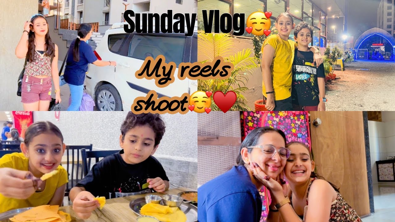 Sunday Reels Shoot Vlog📷🥰♥️#kashishpatel #newvlog #shootingvlogs #reelsshoot #viralvlog #sunday