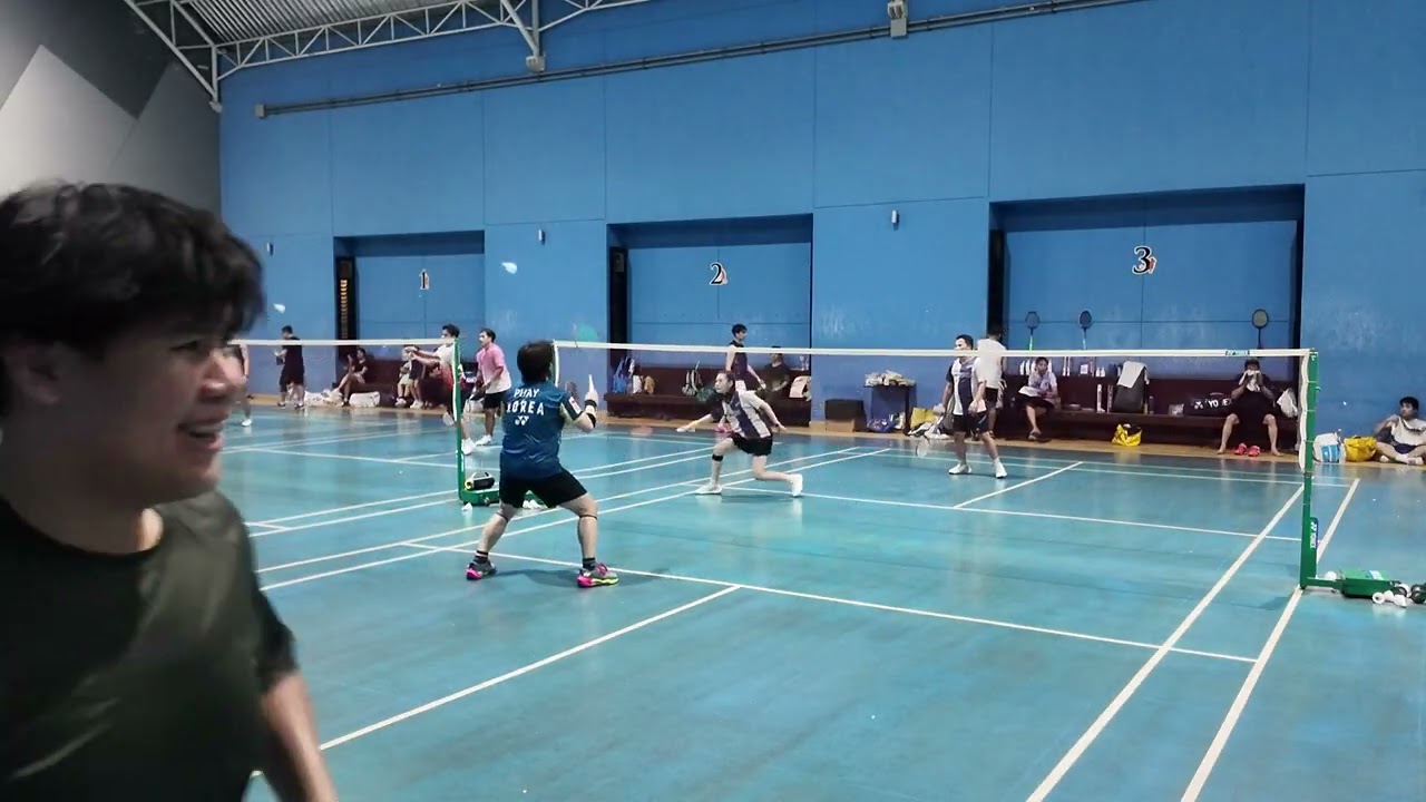 HappyBadminton  19/02/2026 -  02#ก๊วนแฮปปี้ #ตีแบด #แบดมินตัน 