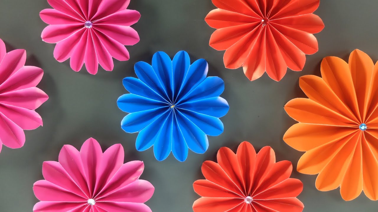 🌸 Papírvirág készítése - Kreatív Ötletek
