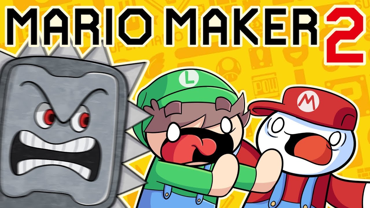 Two "Pro" Gamers Play Mario Maker 2