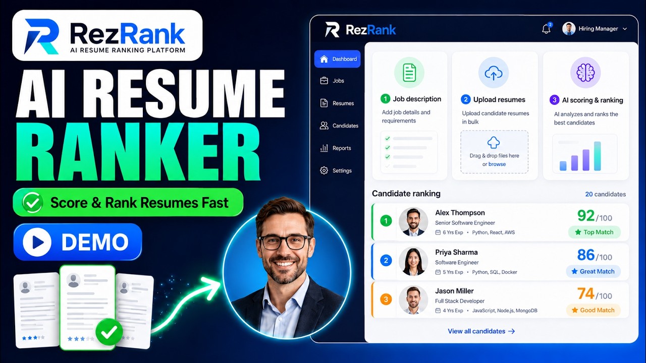 How RezRank Helps You Rank Resumes and Find Top Candidates Faster