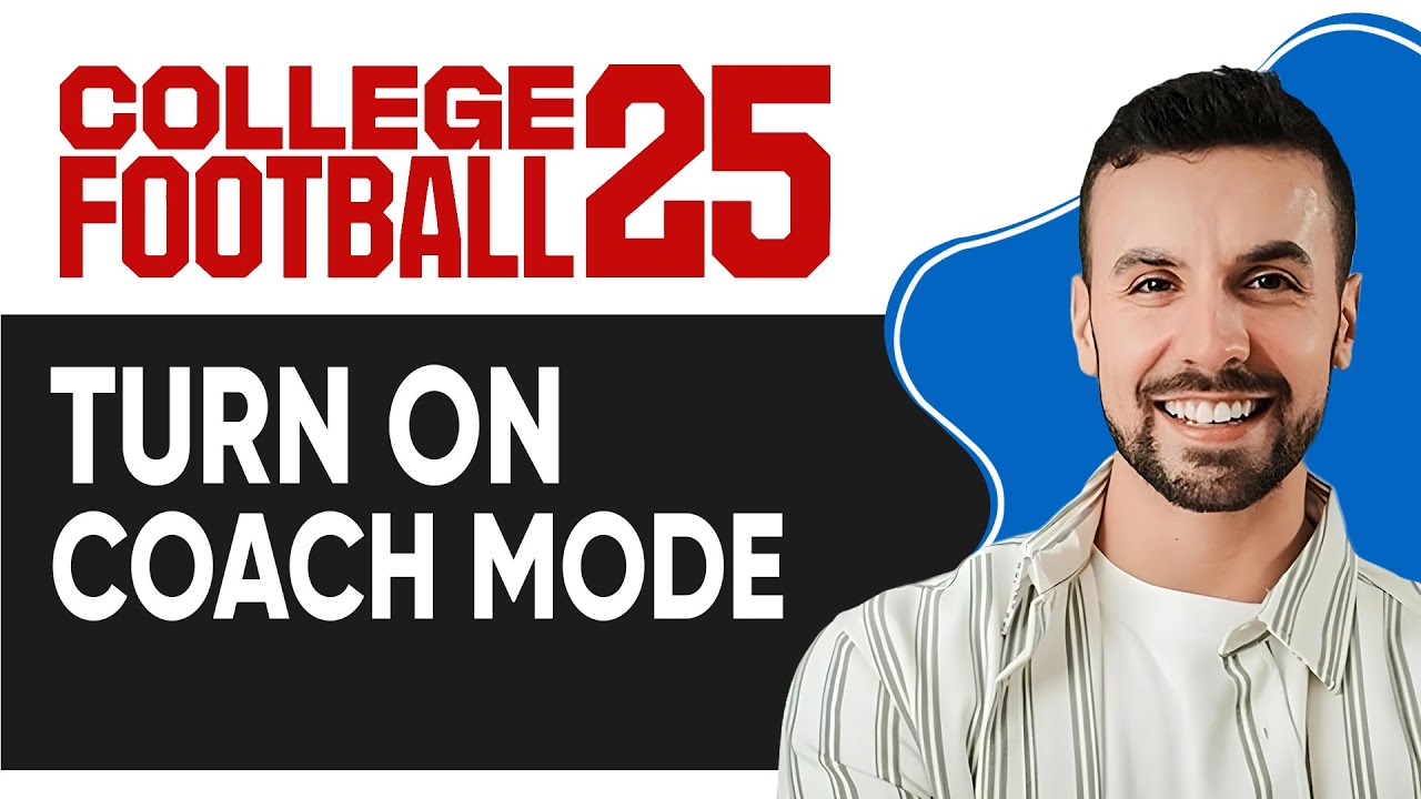 HOW TO TURN ON COACH MODE COLLEGE FOOTBALL 25  [Tutorial ]