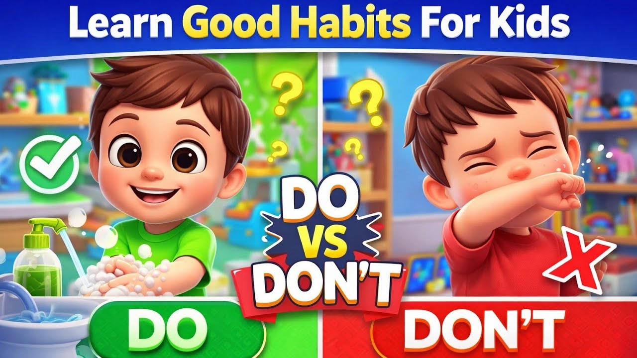 🌟 Do ✅ Vs Don’t ❌ Challenges for Kids | Learning Good Habits | Preschool & Toddlers Fun 🌟