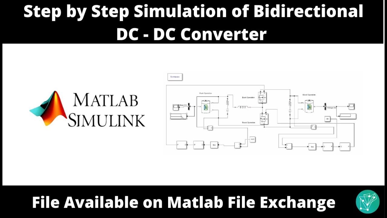 Пошаговое моделирование двунаправленного DC-DC преобразователя в MATLAB/Simulink!