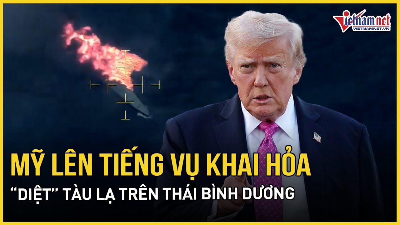 Mỹ chính thức lên tiếng vụ khai hỏa “diệt” tàu lạ trên Thái Bình Dương sau khi bắt giữ TT Venezuela