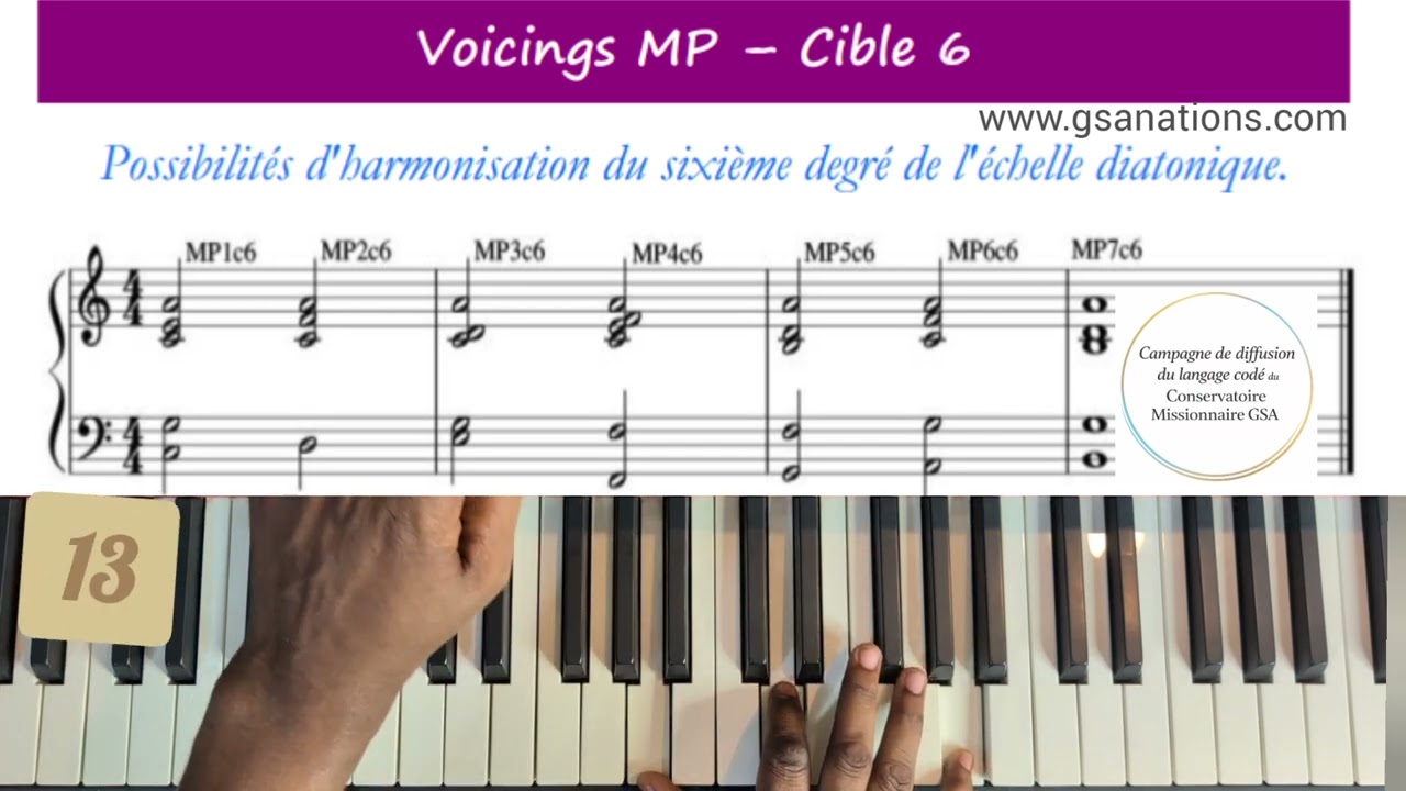 Harmonie Pure du Gospel _ leçon 13/21