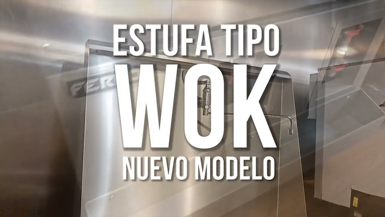 La nueva estufa Wok es la clave para preparar platillos auténticos de Asia