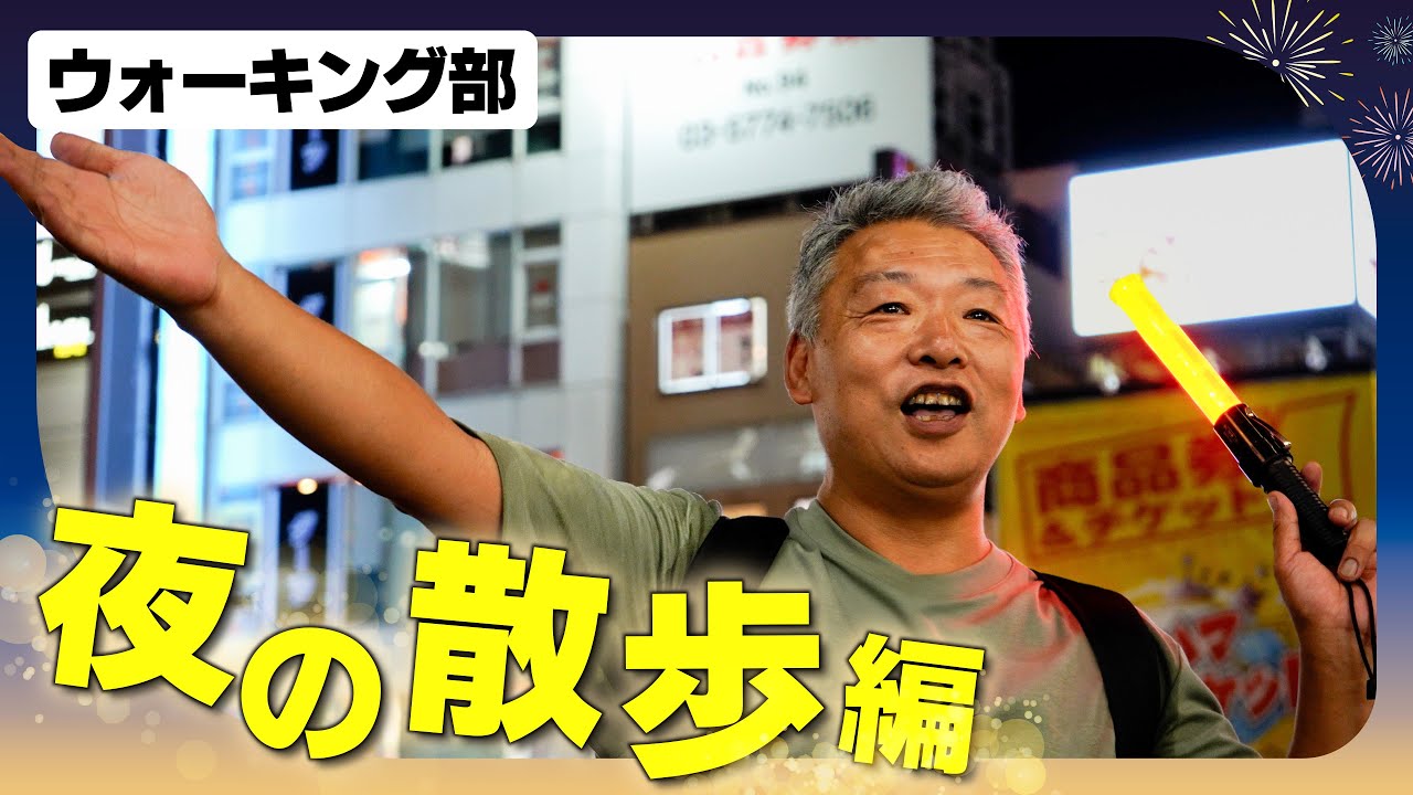 テイケイウォーキング部 （夜のお散歩編）