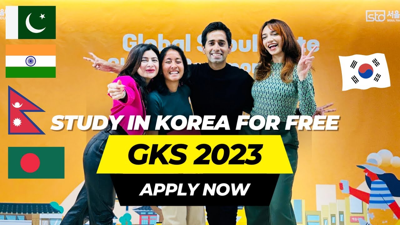 🇰🇷🇵🇰🇮🇳 Стипендия GKS 2023 | УЧИТЕСЬ В КОРЕЕ БЕСПЛАТНО | Урду/Хинди 😍