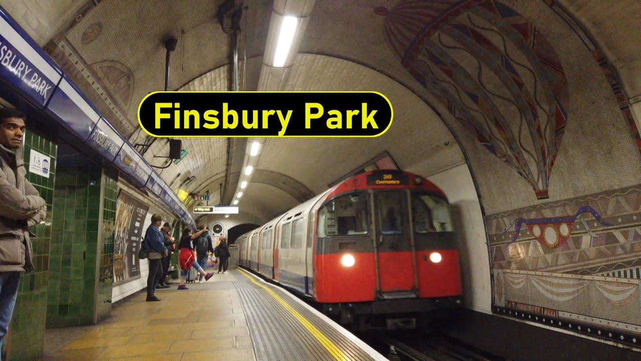 Tube Station Finsbury Park - London 🇬🇧 - Walkthrough 🚶