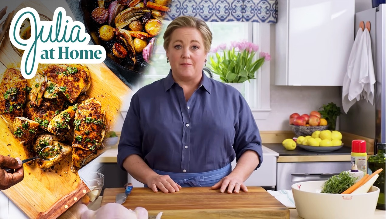 One-Pan Chicken Roast Makes an Easy School Night Dinner | Full Episode | Julia at Home (S2 E7)