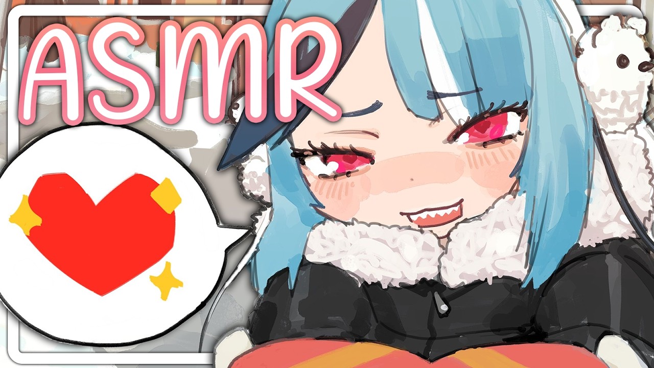 【ASMR】me when i love you very much! relaxing together 💗