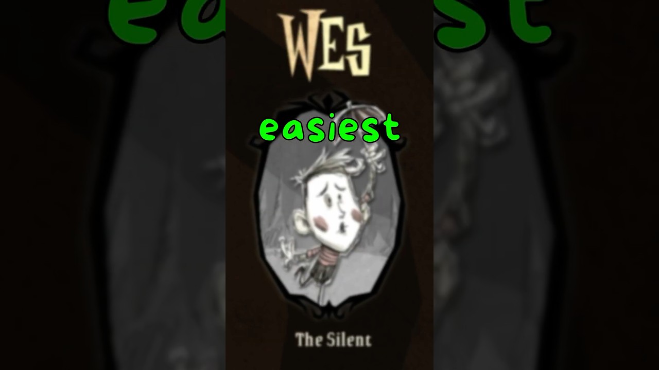 Top 5 EASIEST Survivors in Don't Starve Together 
