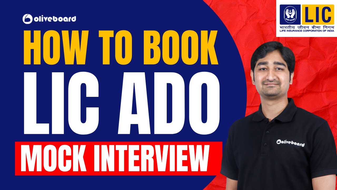 How To Book Oliveboard's LIC ADO Mock Interview 2023 #LICADOInterview2023