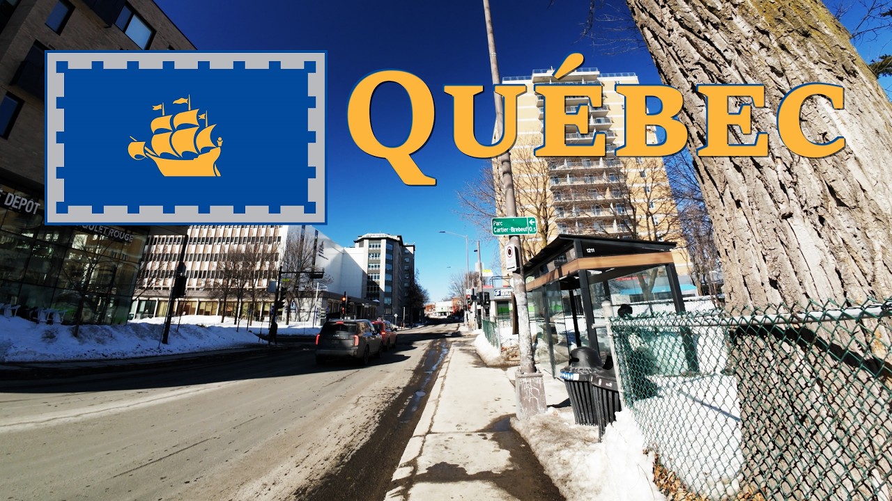 Quebec City à pied: Tracé du Tramway de Québec Part 2 | Limoilou | Les Galeries Charlesbourg