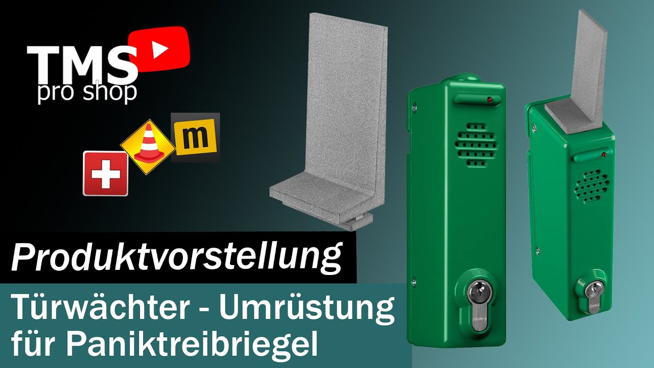 🔐 Produktvorstellung: Türwächter - Umrüstung für Paniktreibriegel