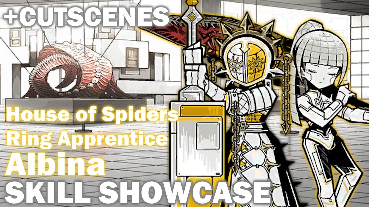 The Ring Apprentice Albina &mdash; Skills Showcase + Cutscenes | Limbus Company
