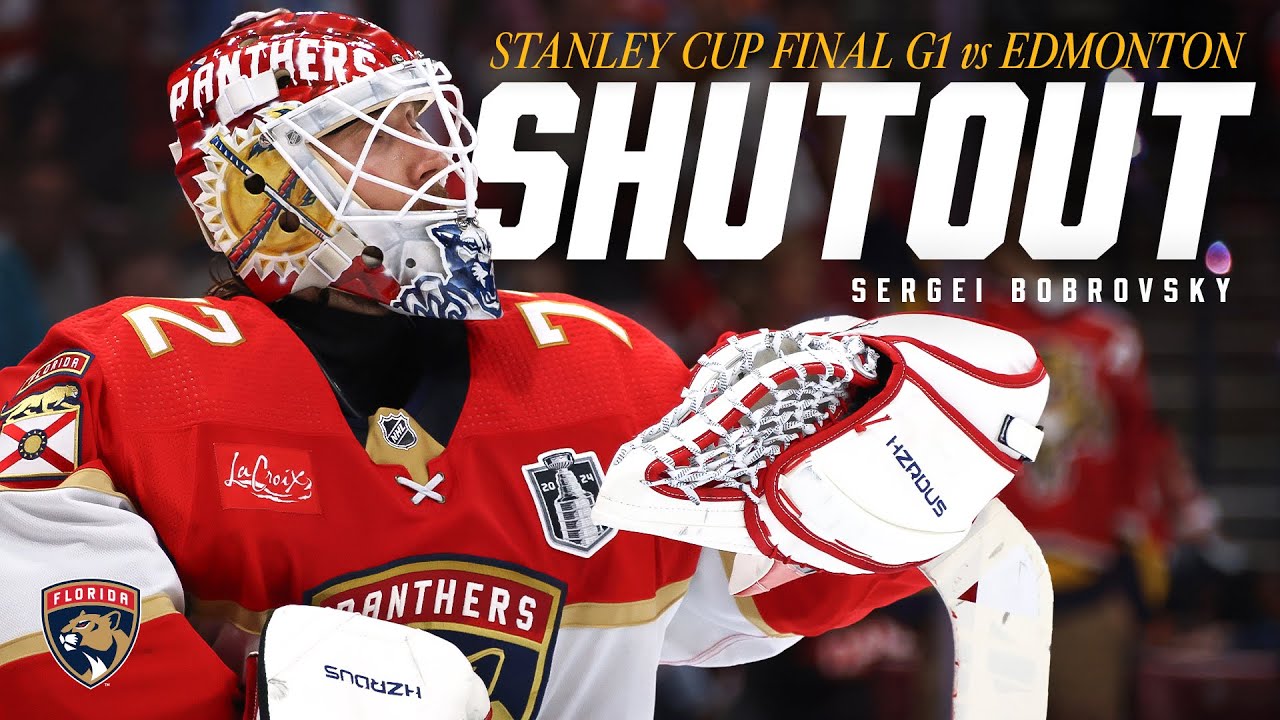 Sergei Bobrovsky's GAME 1 SHUTOUT of the Stanley Cup Final