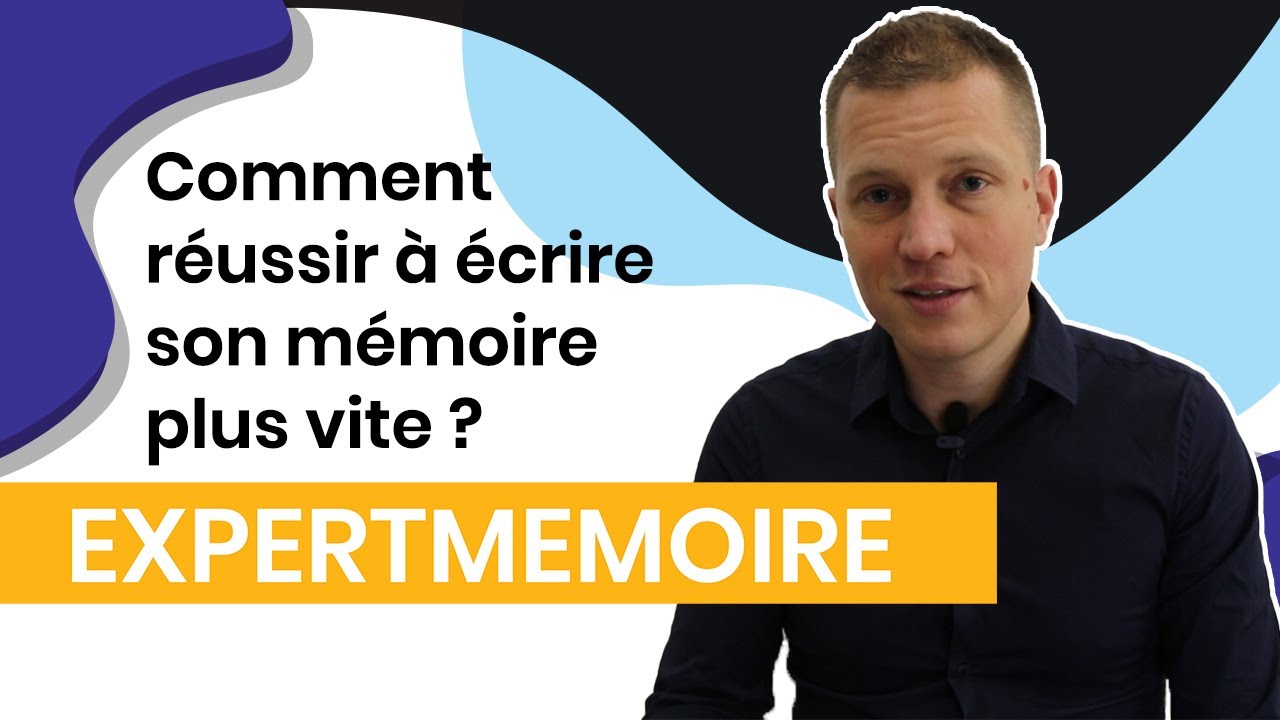 Comment Réussir à Ecrire son Mémoire plus Vite?