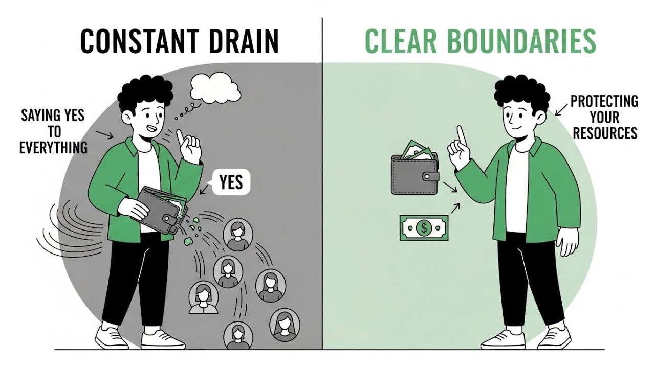 How Not Setting Financial Boundaries Keeps You Broke