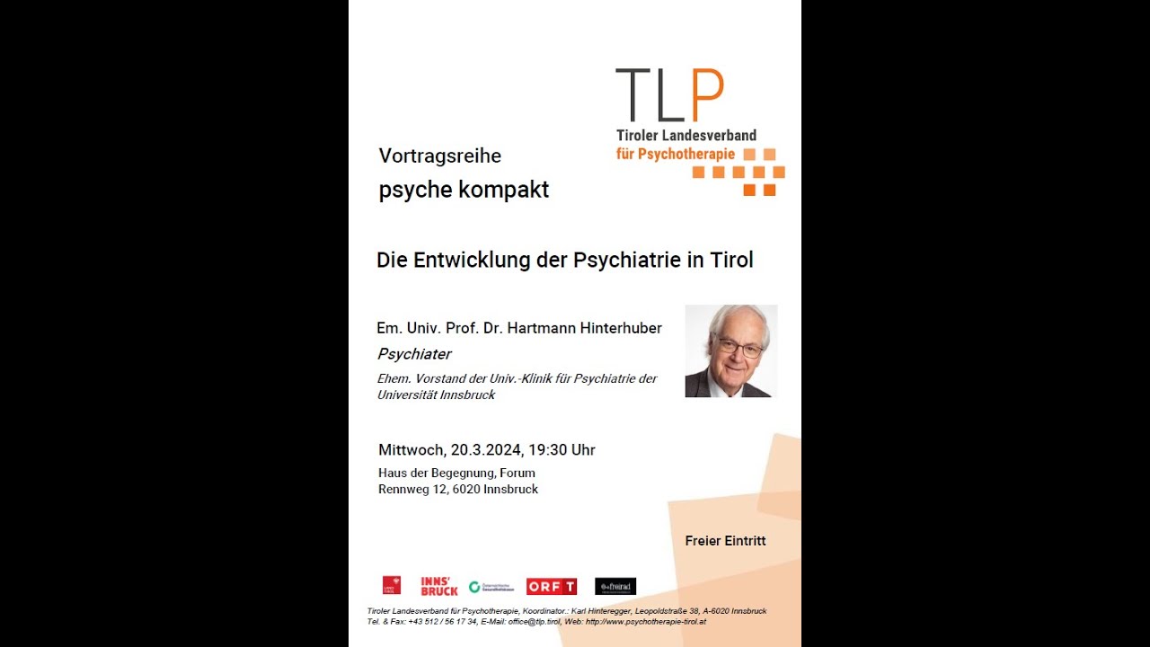 Em. Univ. Prof. Dr. Hartmann Hinterhuber: 