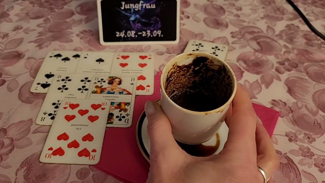 Jungfrau ♍️ Kaffeesatz ☕️ Skatkarten 