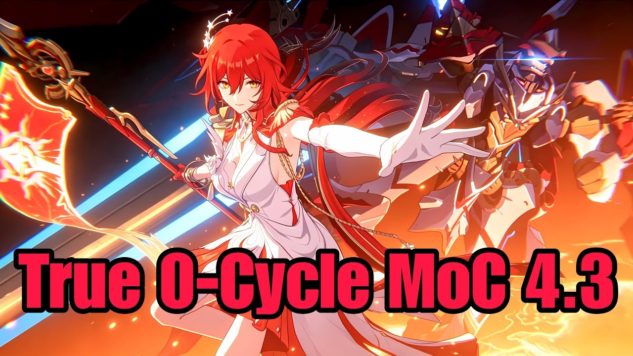 [HSR] [MoC 4.3] Starward True 0-Cycle | E0S1 Remembrance + Himeko + Elation | No Limited Eidolon