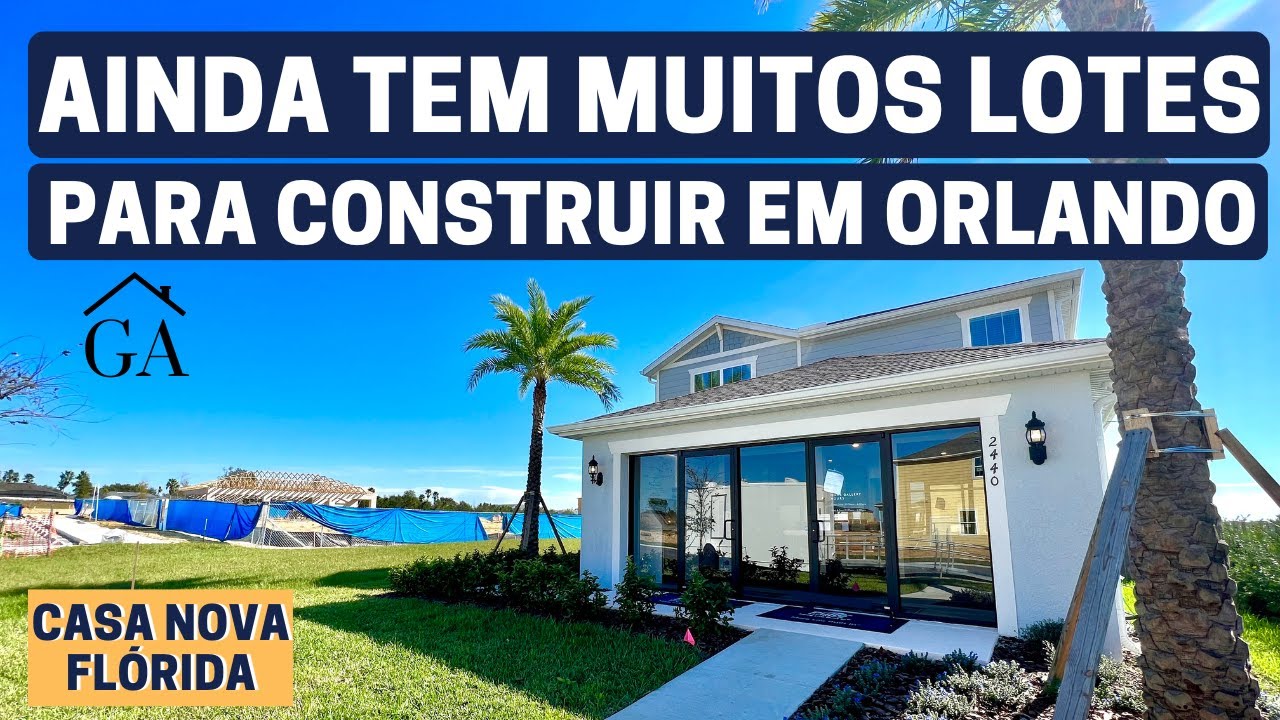 CONDOM&Iacute;NIO PARA CONSTRUIR A SUA CASA EM ORLANDO COM DIVERSOS LOTES DISPON&Iacute;VEIS!