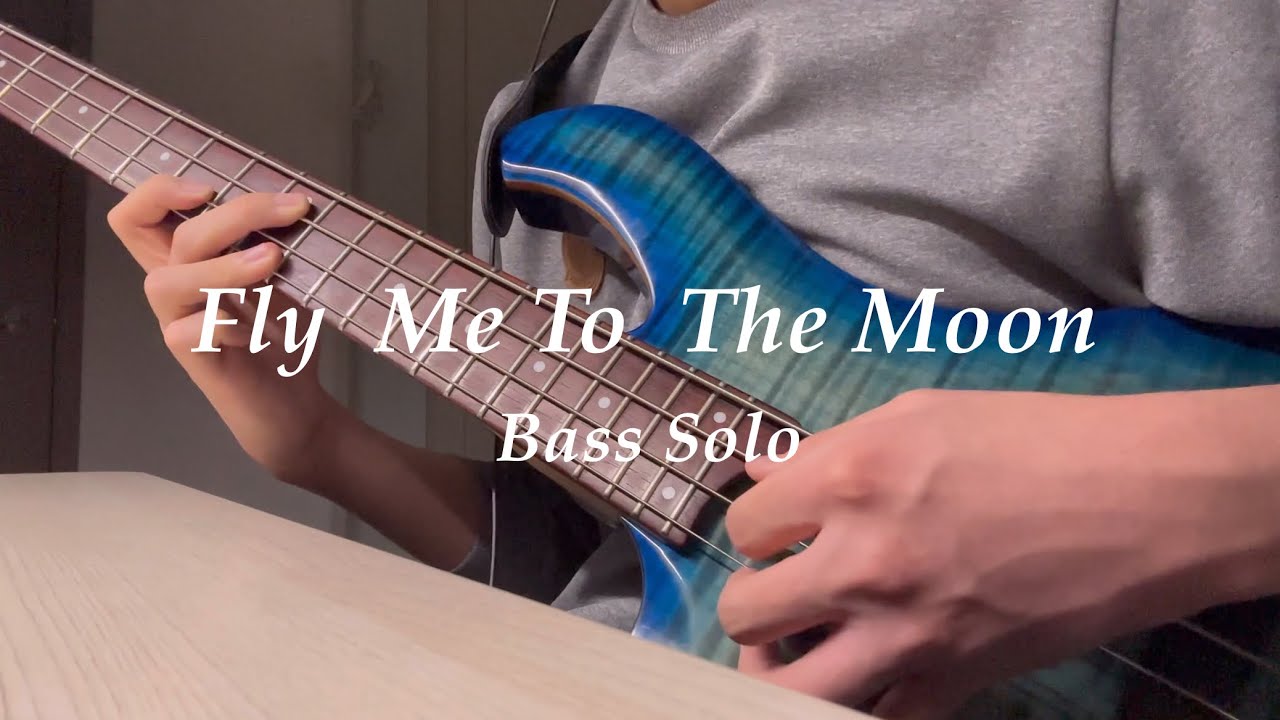 함께 달에 못가서 미안해는 무슨 일론머스크랑 가~ Fly Me To The Moon Bass Solo